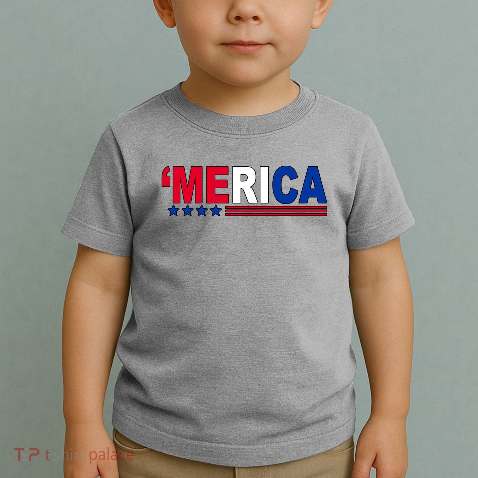 Merica Patriotic 4th Of July Toddler T-Shirt