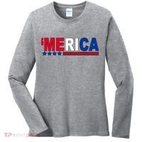 Merica Patriotic 4th Of July Women's Long Sleeve Shirt thumb 0