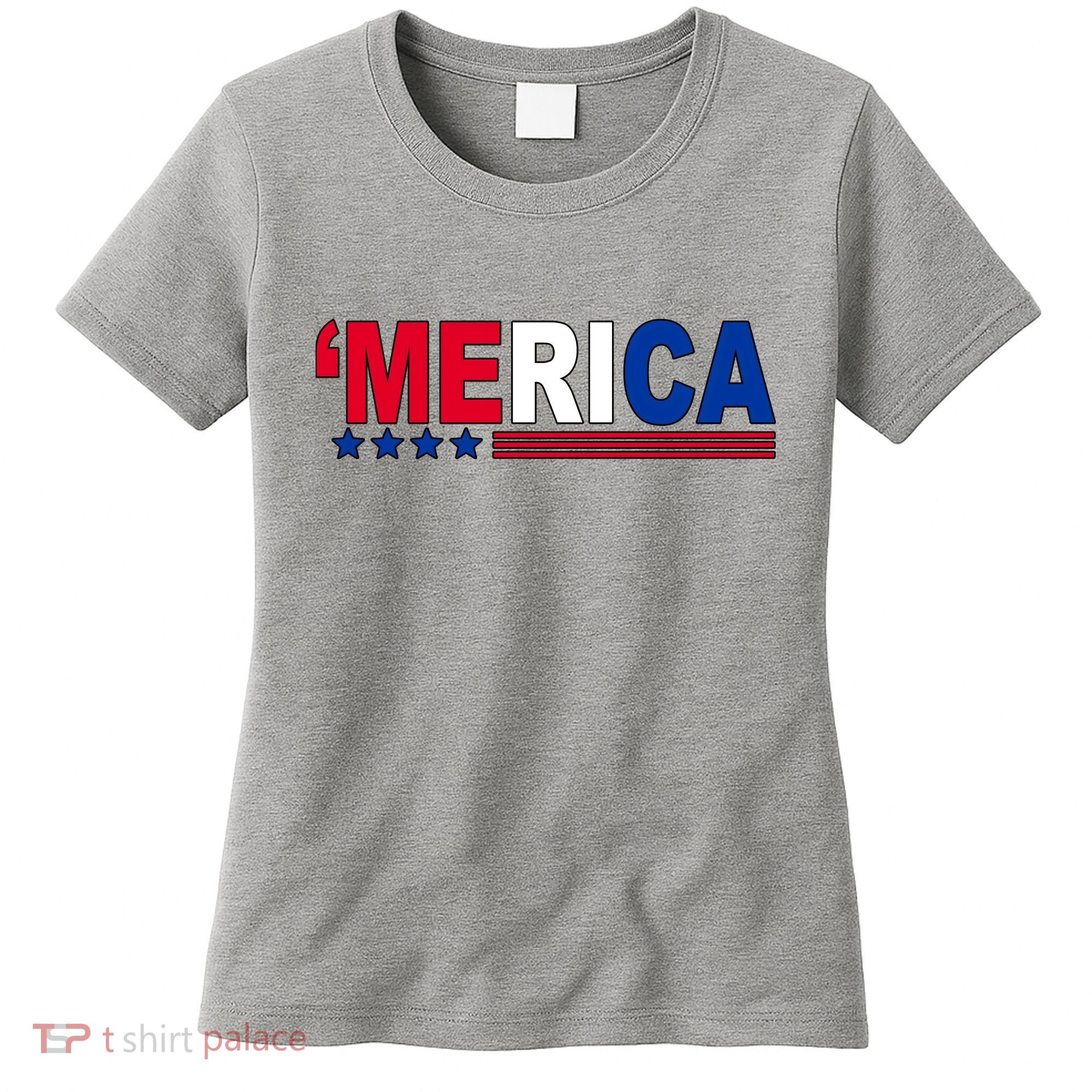 Merica Patriotic 4th Of July Women's T-Shirt
