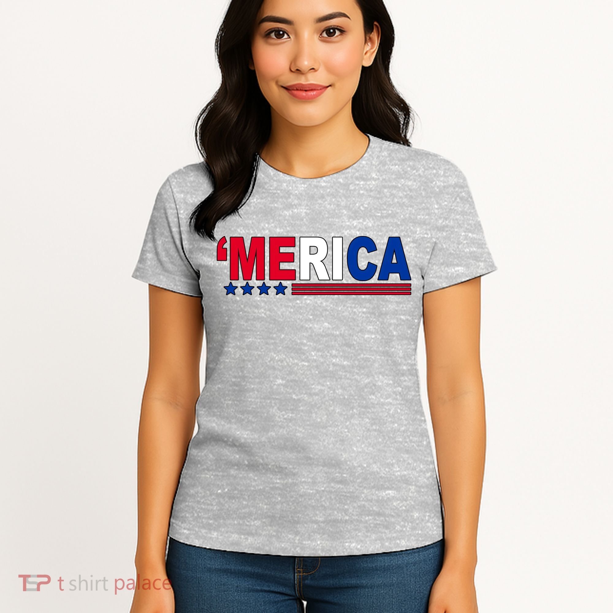 Merica Patriotic 4th Of July Women's T-Shirt