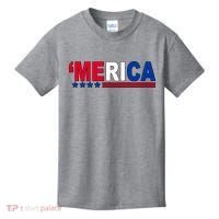 Merica Patriotic 4th Of July Kids T-Shirt thumb 0