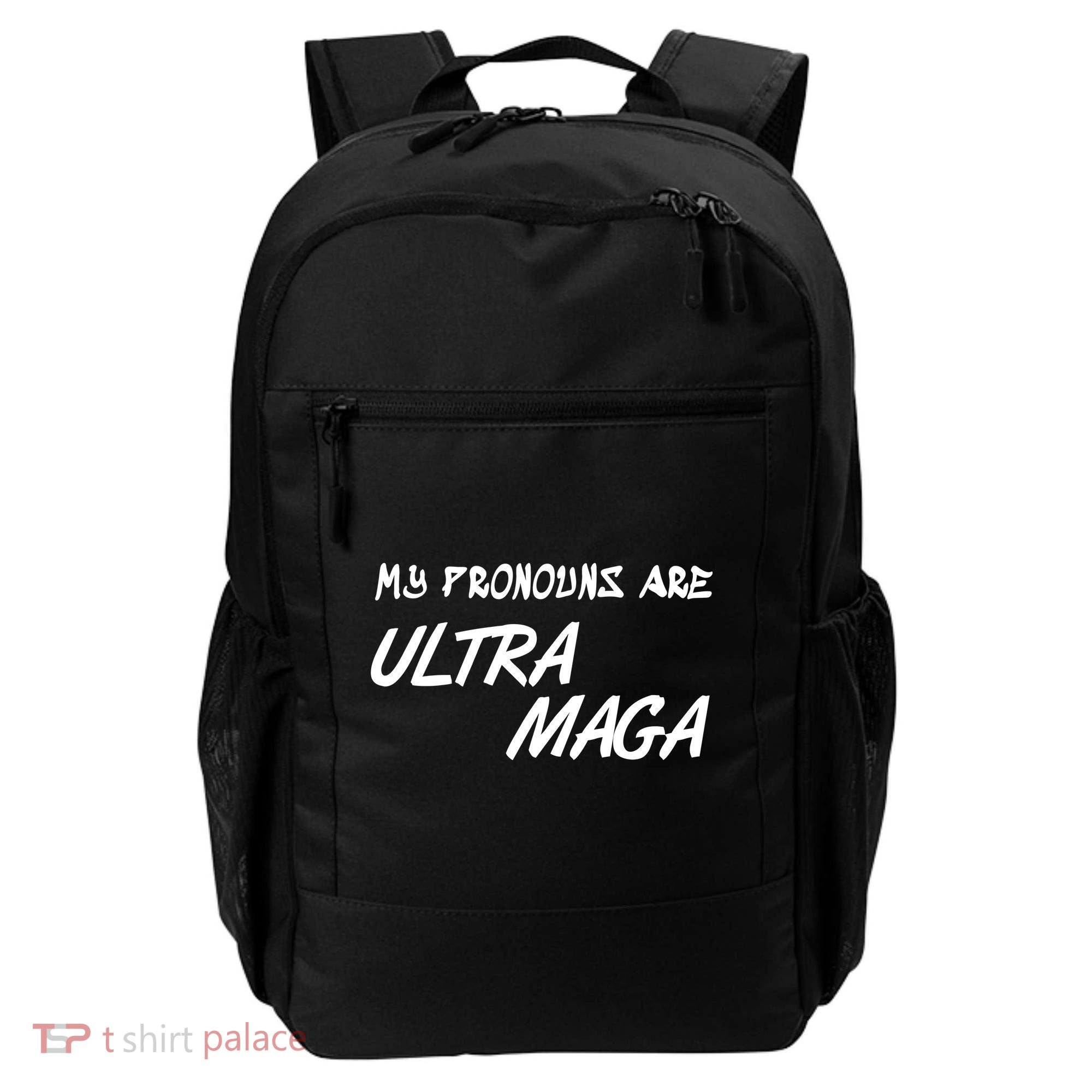 My Pronouns Are Ultra Maga Backpack