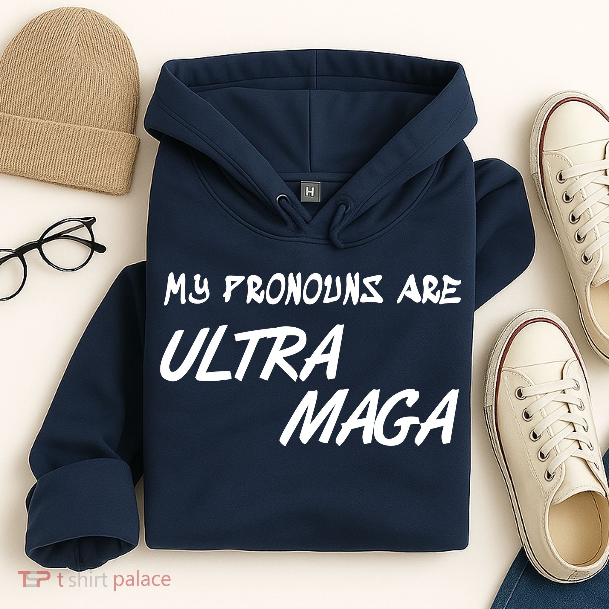 My Pronouns Are Ultra Maga Hoodie