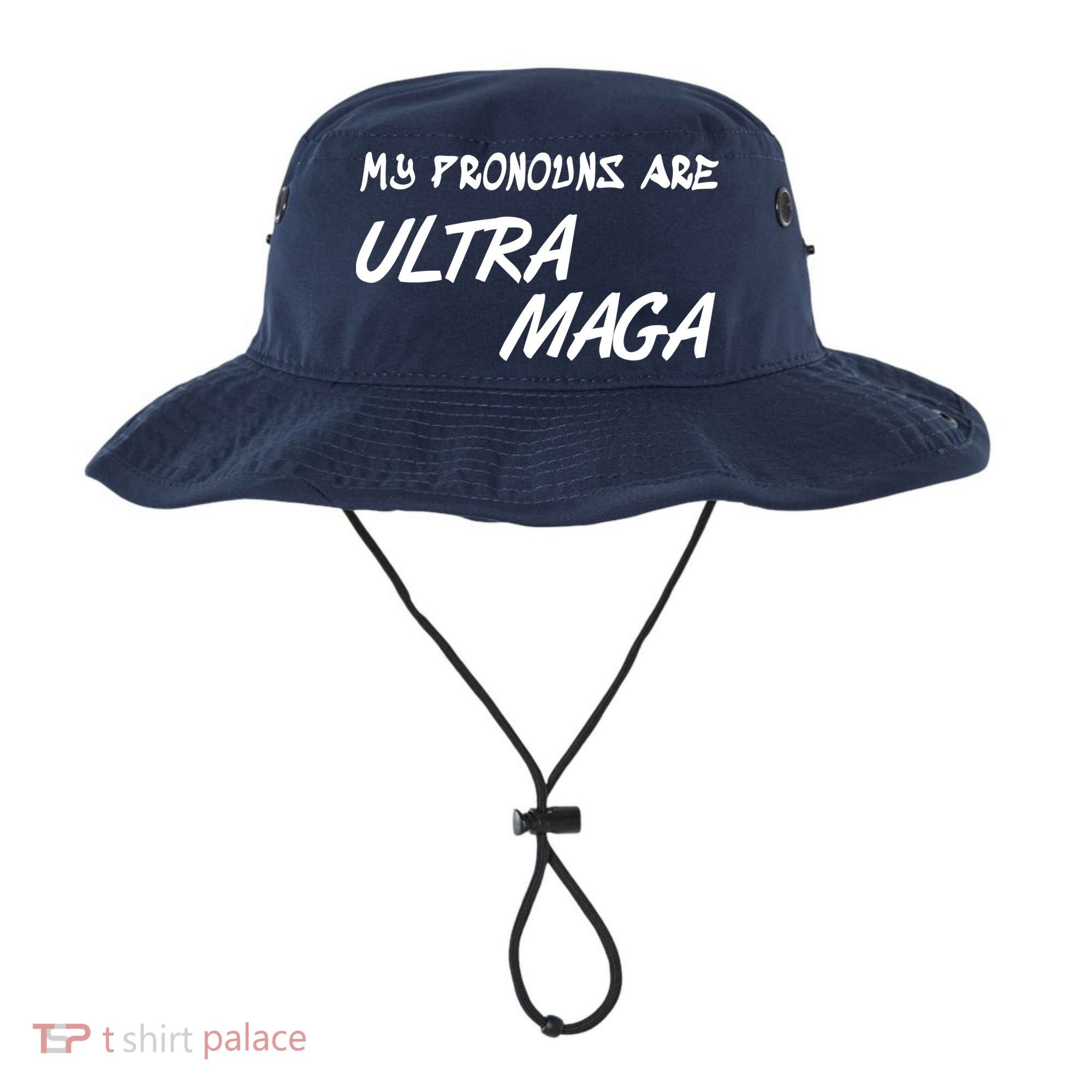 My Pronouns Are Ultra Maga Bucket Hat