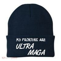 My Pronouns Are Ultra Maga Beanie thumb 0