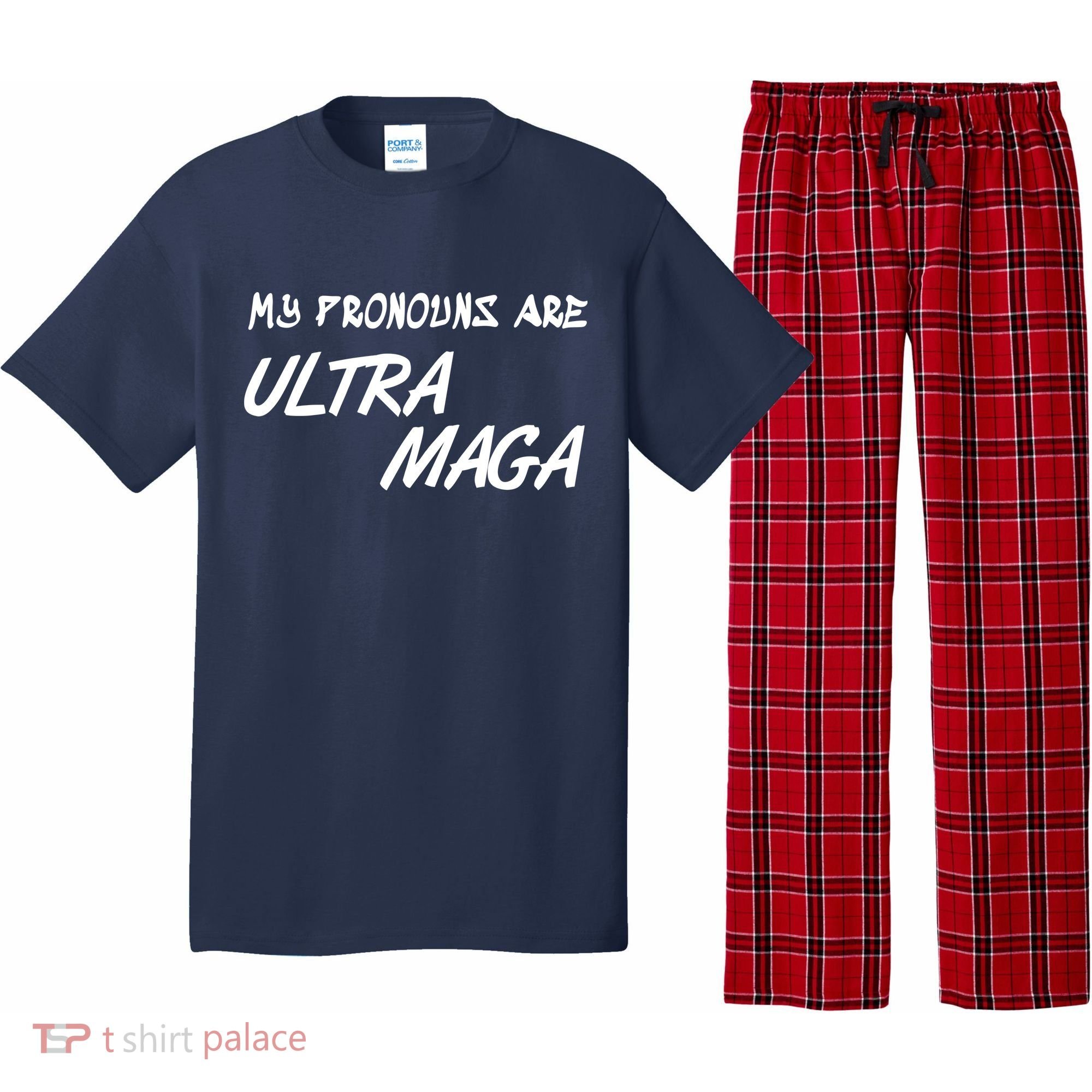 My Pronouns Are Ultra Maga Pajama Set