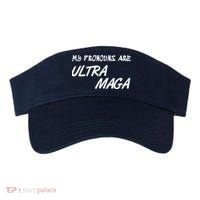 My Pronouns Are Ultra Maga Visor thumb 0