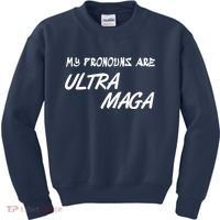 My Pronouns Are Ultra Maga Kids Sweatshirt thumb 0