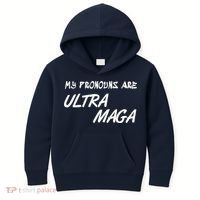 My Pronouns Are Ultra Maga Kids Hoodie thumb 0