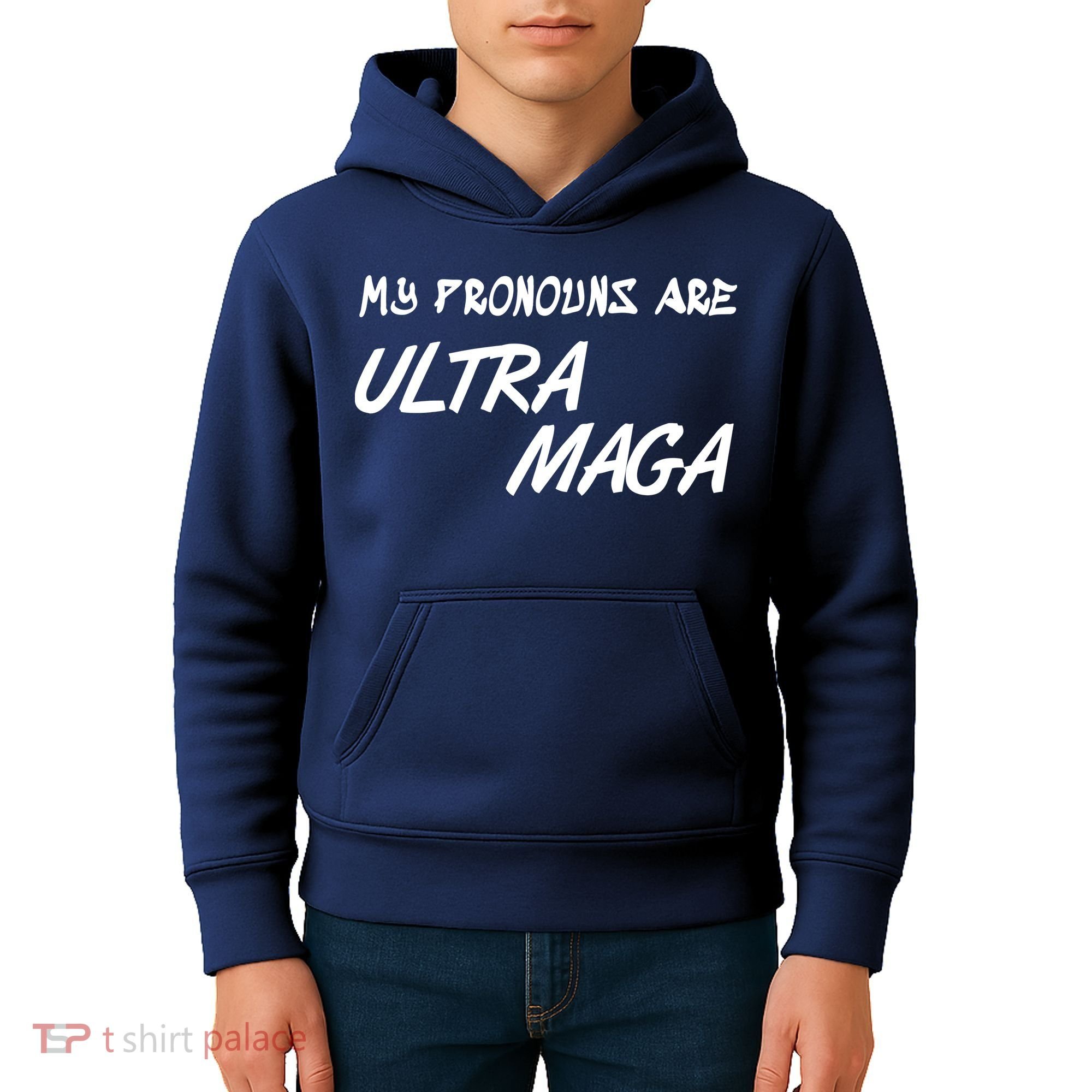 My Pronouns Are Ultra Maga Kids Hoodie
