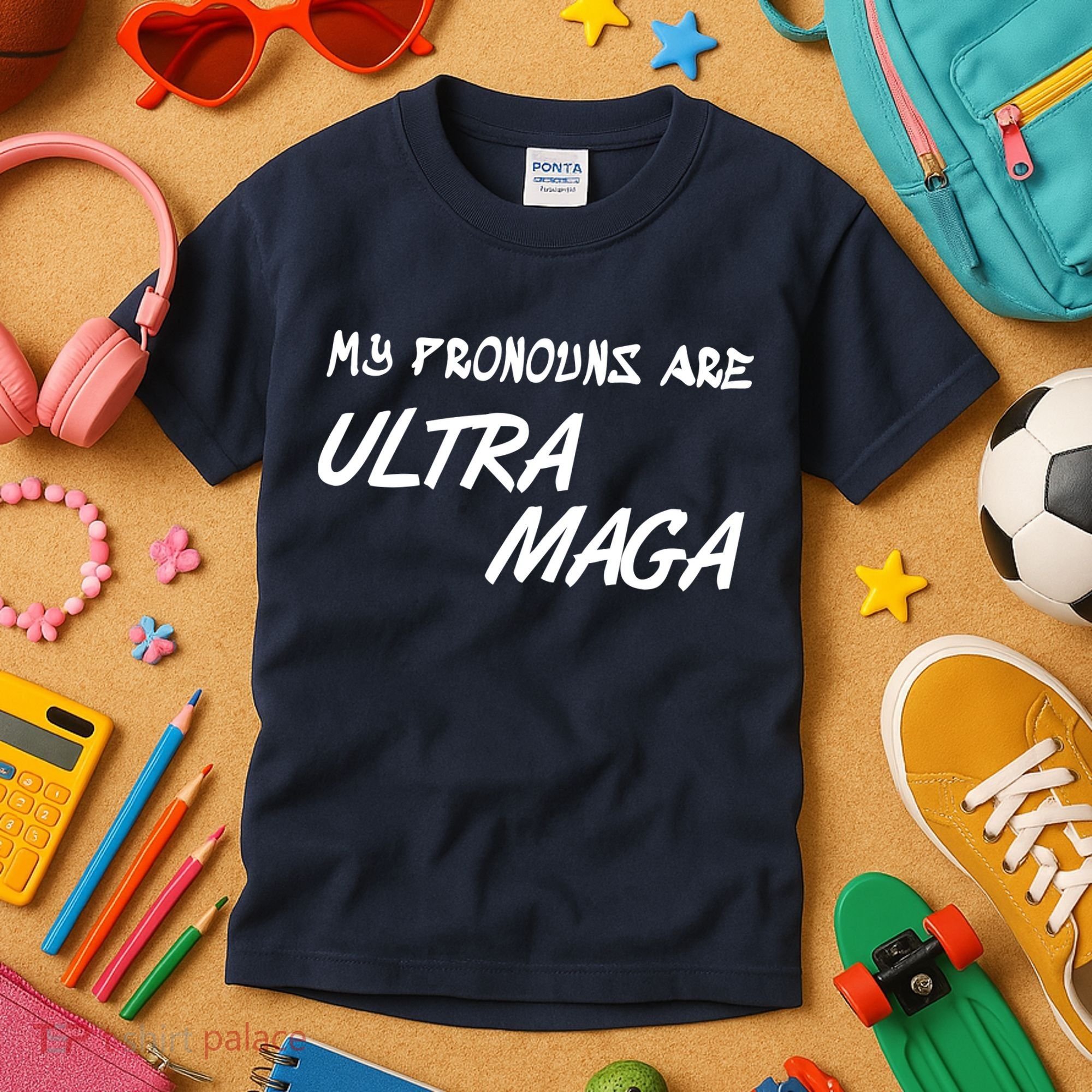 My Pronouns Are Ultra Maga Kids T-Shirt