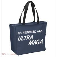 My Pronouns Are Ultra Maga Tote Bag thumb 2