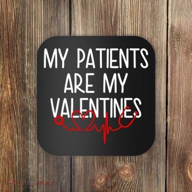 My Parents Are My Valentines Coaster