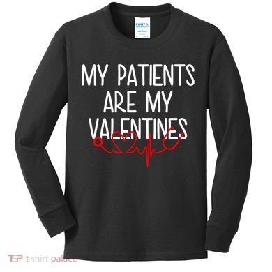 My Parents Are My Valentines Kids Long Sleeve Shirt