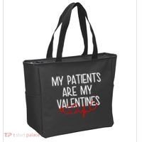 My Parents Are My Valentines Tote Bag thumb 2