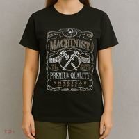 Machinist Patriotic American 100 Proof Gift T-Shirt thumb 4