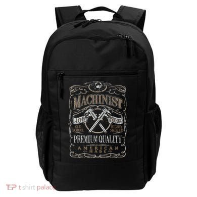 Machinist Patriotic American 100 Proof Gift Backpack