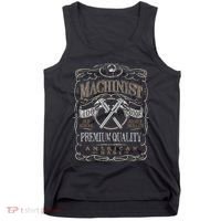 Machinist Patriotic American 100 Proof Gift Tank Top thumb 0