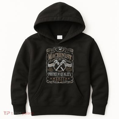 Machinist Patriotic American 100 Proof Gift Kids Hoodie