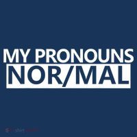 My Pronouns Are Nor/mal Funny Women's Hoodie thumb 2