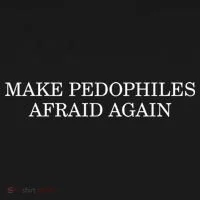 Make Pedophiles Afraid Again Doggie Tank thumb 4
