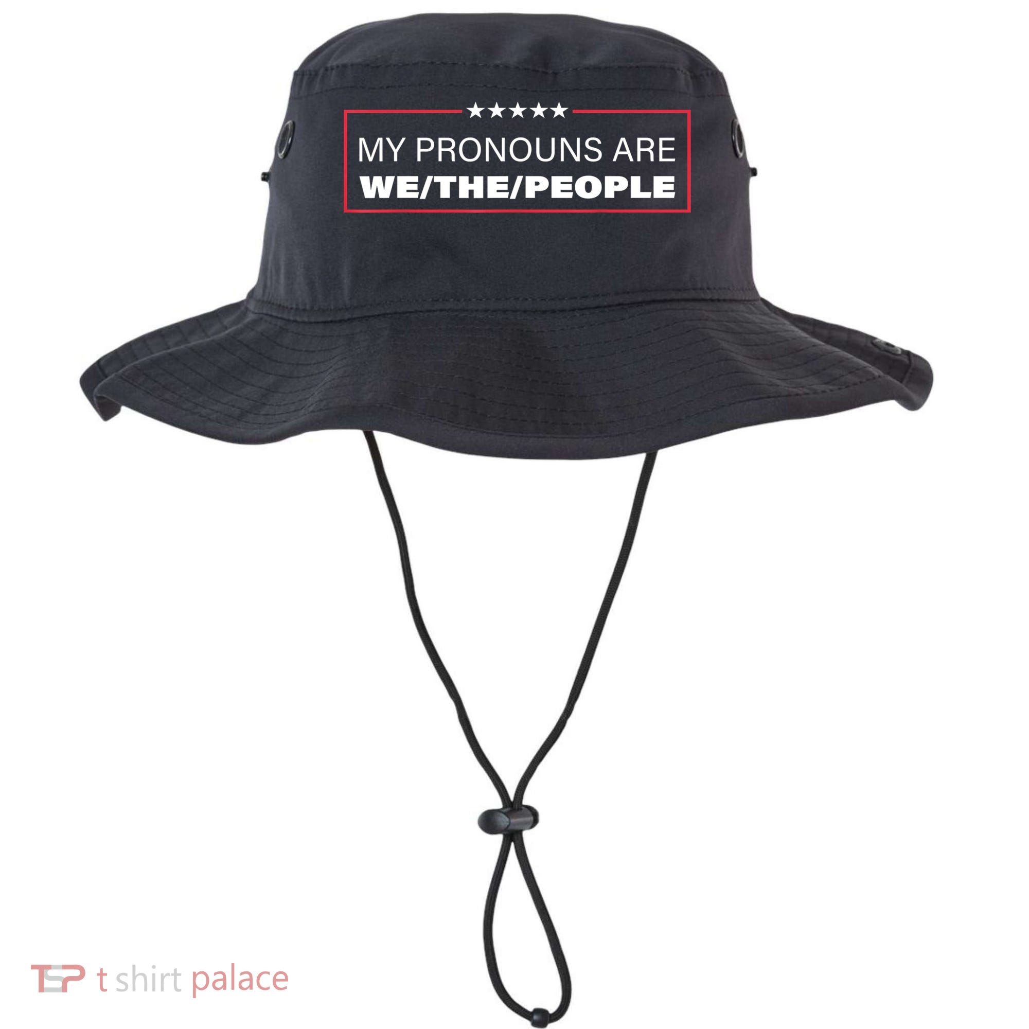 My Pronouns Are We The People Bucket Hat