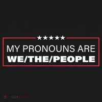My Pronouns Are We The People Women's Hoodie thumb 2
