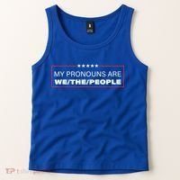 My Pronouns Are We The People Tank Top thumb 2