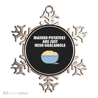 Mashed Potatoes Are Just Irish Guacamole Ornament