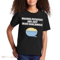 Mashed Potatoes Are Just Irish Guacamole Kids T-Shirt thumb 2