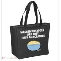 Mashed Potatoes Are Just Irish Guacamole Tote Bag thumb 2