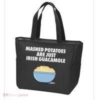 Mashed Potatoes Are Just Irish Guacamole Tote Bag thumb 3