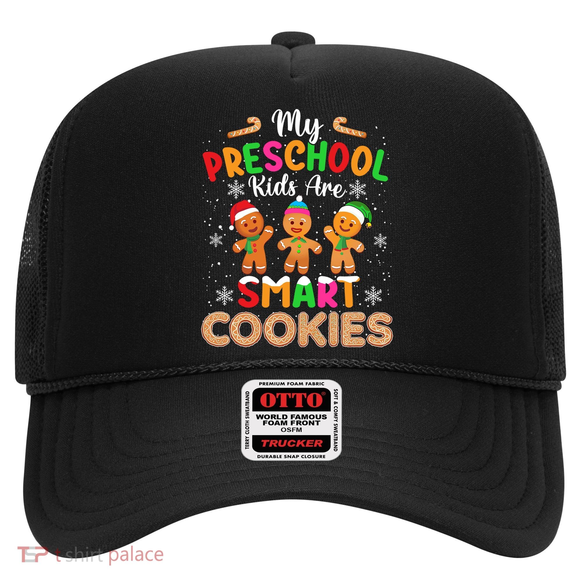 My Preschool Are Smart Cookies Christmas Gingerbread Funny Teacher Hat
