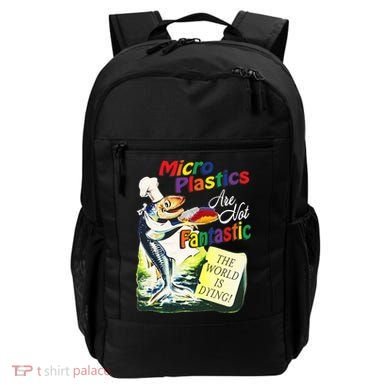 Micro Plastics Are Not Fantastic The World Is Dying Backpack