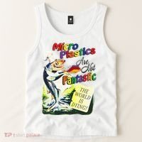 Micro Plastics Are Not Fantastic The World Is Dying Tank Top thumb 2