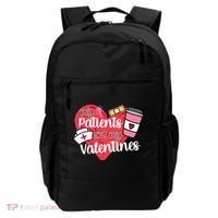 My Patients Are My Valentines Cute Nurse Backpack thumb 0