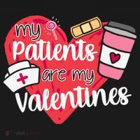 My Patients Are My Valentines Cute Nurse Mousepad thumb 1