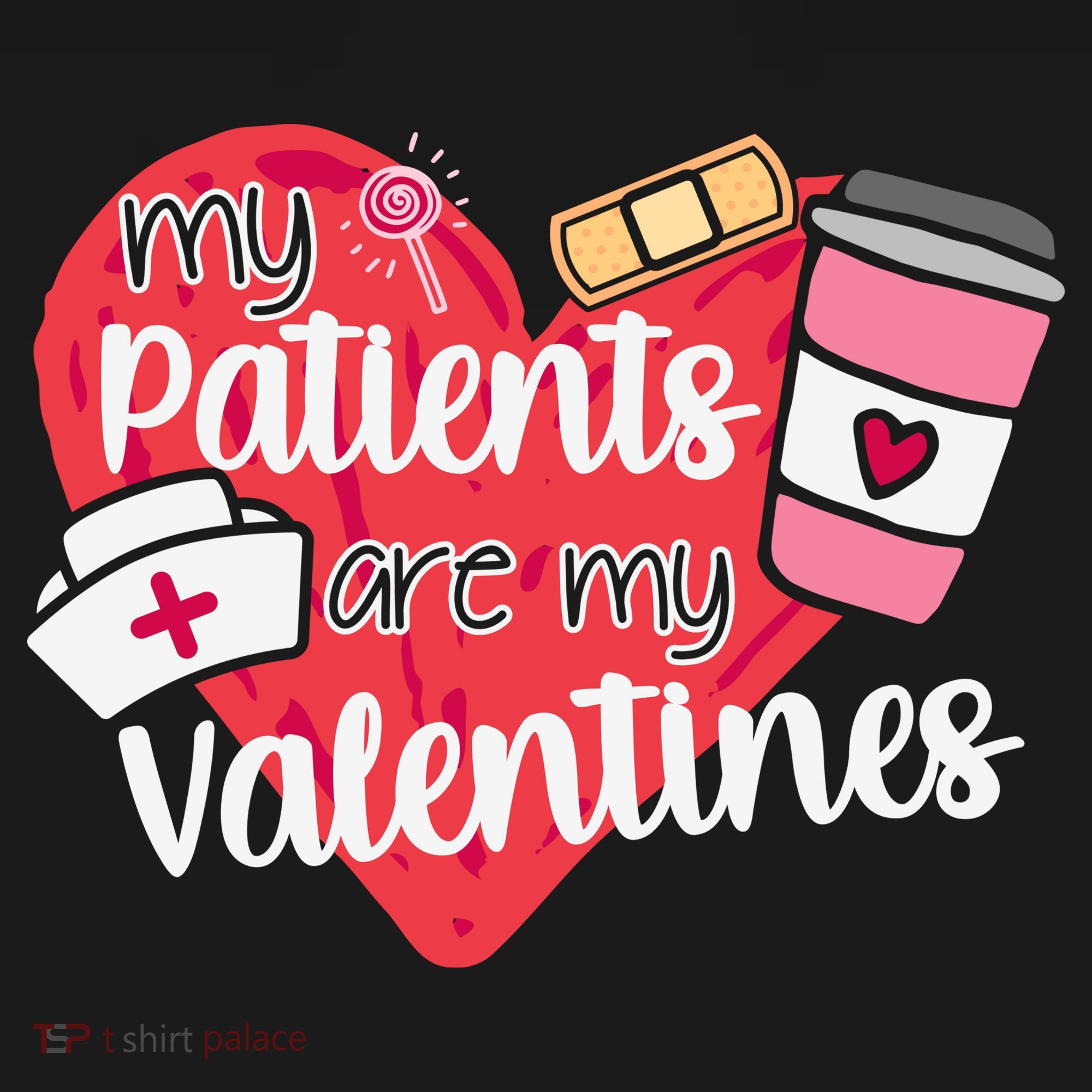 My Patients Are My Valentines Cute Nurse Mousepad