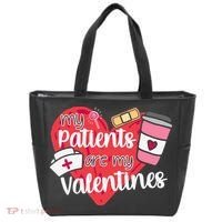 My Patients Are My Valentines Cute Nurse Tote Bag thumb 0