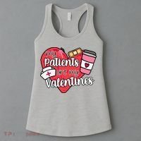 My Patients Are My Valentines Cute Nurse Women's Tank Top thumb 3