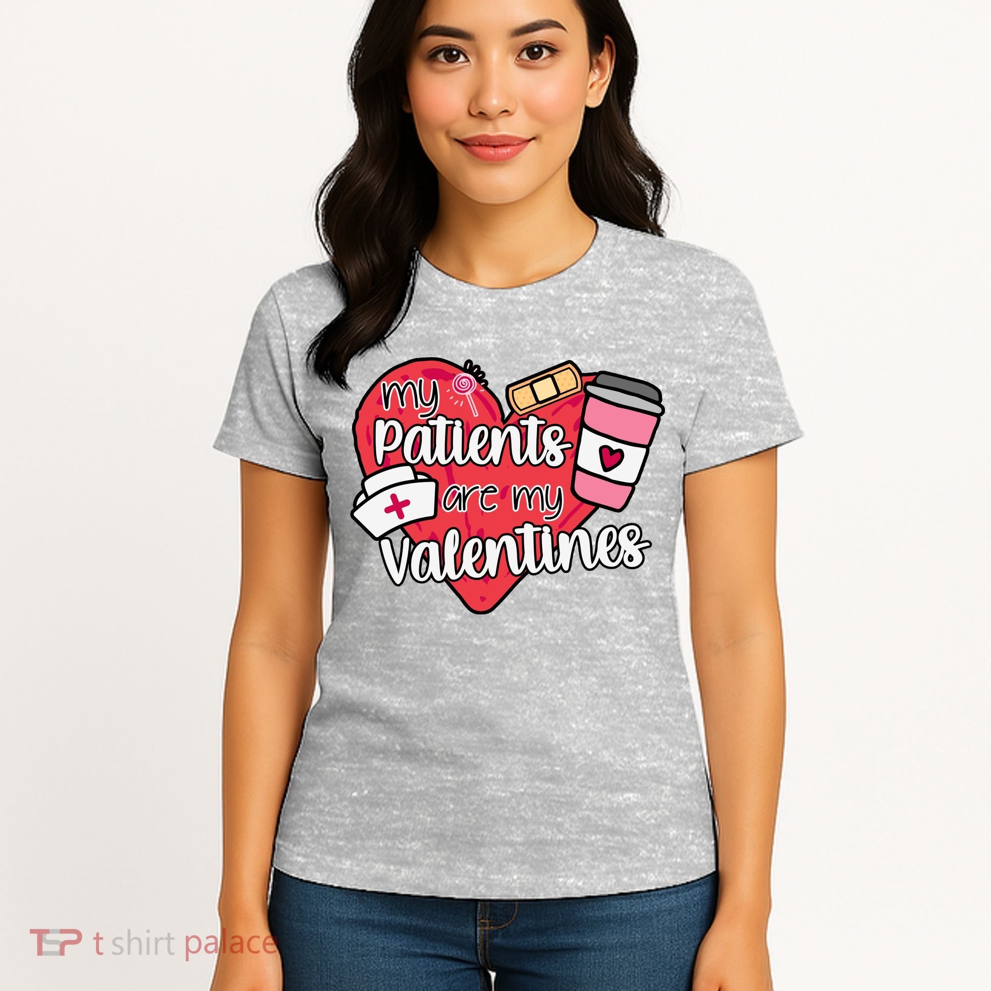 My Patients Are My Valentines Cute Nurse Women's T-Shirt