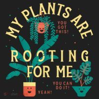 My Plants Are Rooting For Me Plant Funny Gift Women's Sweatshirt thumb 2
