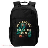My Plants Are Rooting For Me Plant Funny Gift Backpack thumb 0