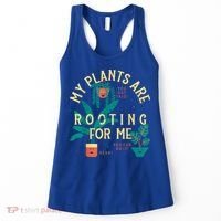 My Plants Are Rooting For Me Plant Funny Gift Women's Tank Top thumb 0