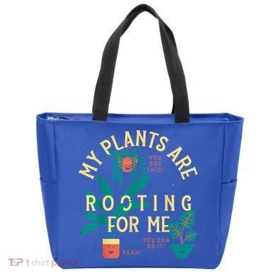 My Plants Are Rooting For Me Plant Funny Gift Tote Bag
