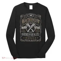 Machinist Patriotic American 100 Proof Long Sleeve Shirt thumb 0
