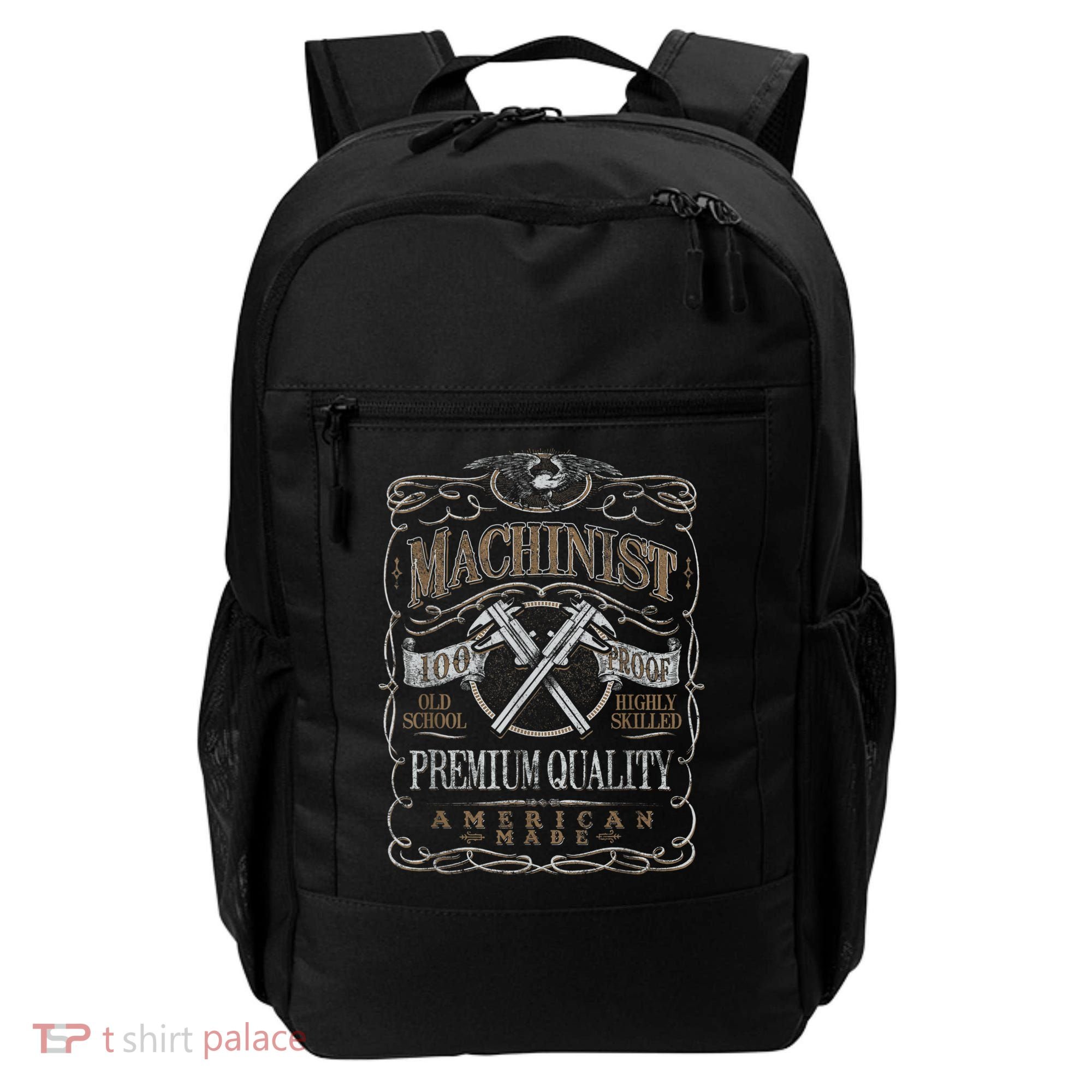 Machinist Patriotic American 100 Proof Backpack