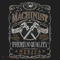 Machinist Patriotic American 100 Proof Beanie thumb 2