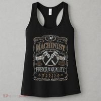 Machinist Patriotic American 100 Proof Women's Tank Top thumb 3