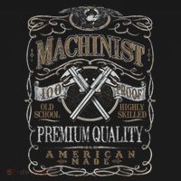 Machinist Patriotic American 100 Proof Women's T-Shirt thumb 6